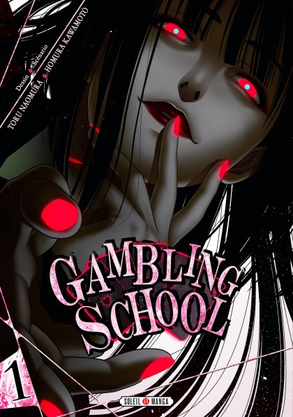 Couverture du tome 1 de Gambling School
