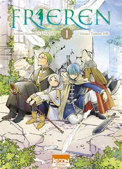 Couverture du tome 1 de Frieren