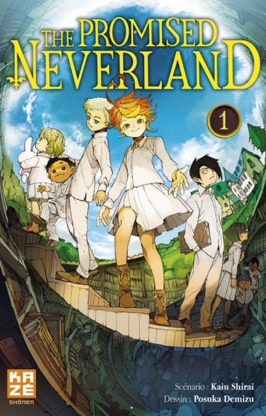 Couverture du tome 1 de The Promised Neverland
