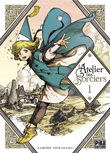 Couverture du tome 1 de L’Atelier des Sorciers