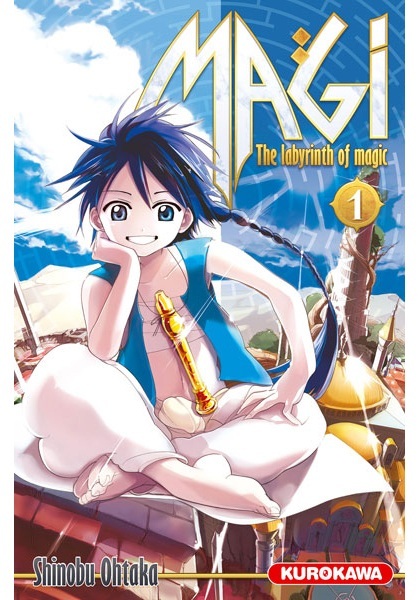 Couverture du tome 1 de Magi