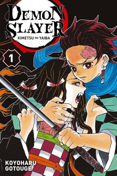 Couverture du tome 1 de Demon Slayer