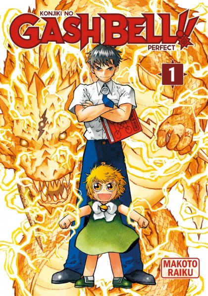 Couverture du tome 1 de Gash Bell!