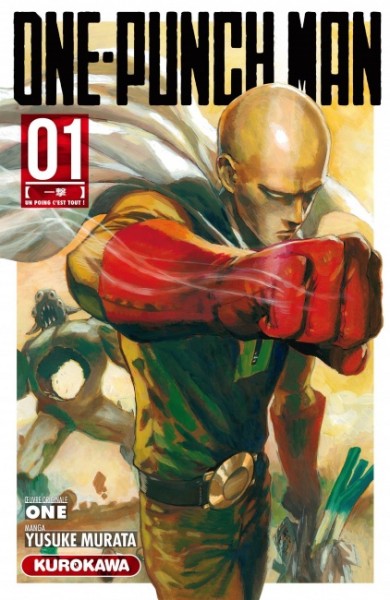 Couverture du tome 1 de One-Punch Man