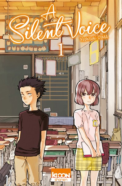 Couverture du tome 1 de A Silent Voice