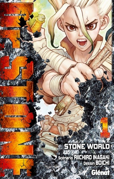 Couverture du tome 1 de Dr. Stone