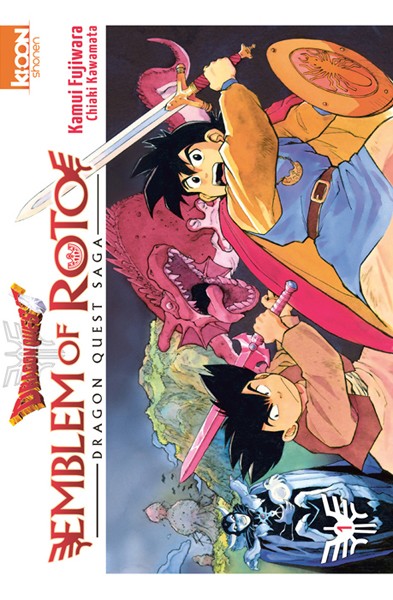 Couverture du tome 1 de Dragon Quest: Emblem of Roto