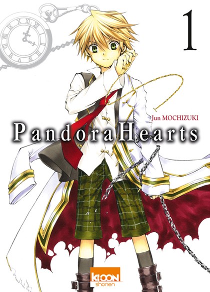 Couverture du tome 1 de Pandora Hearts