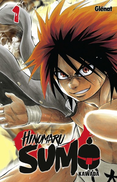 Couverture du tome 1 de Hinomaru Sumo